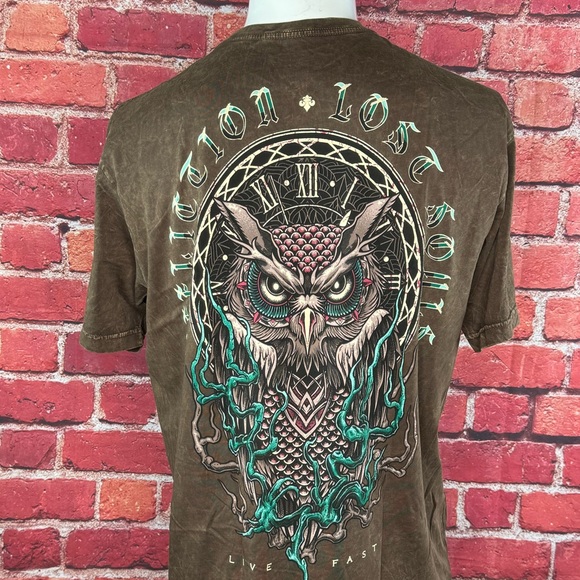 Affliction Men's Short Sleeve Graphic T-shirt -Size: 2XL - NWT - Picture 8 of 13